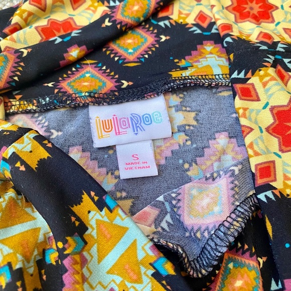 Lularoe Maxi Skirt Small Geometric Long Mandala Summer Spring Pattern Dress - Picture 3 of 6